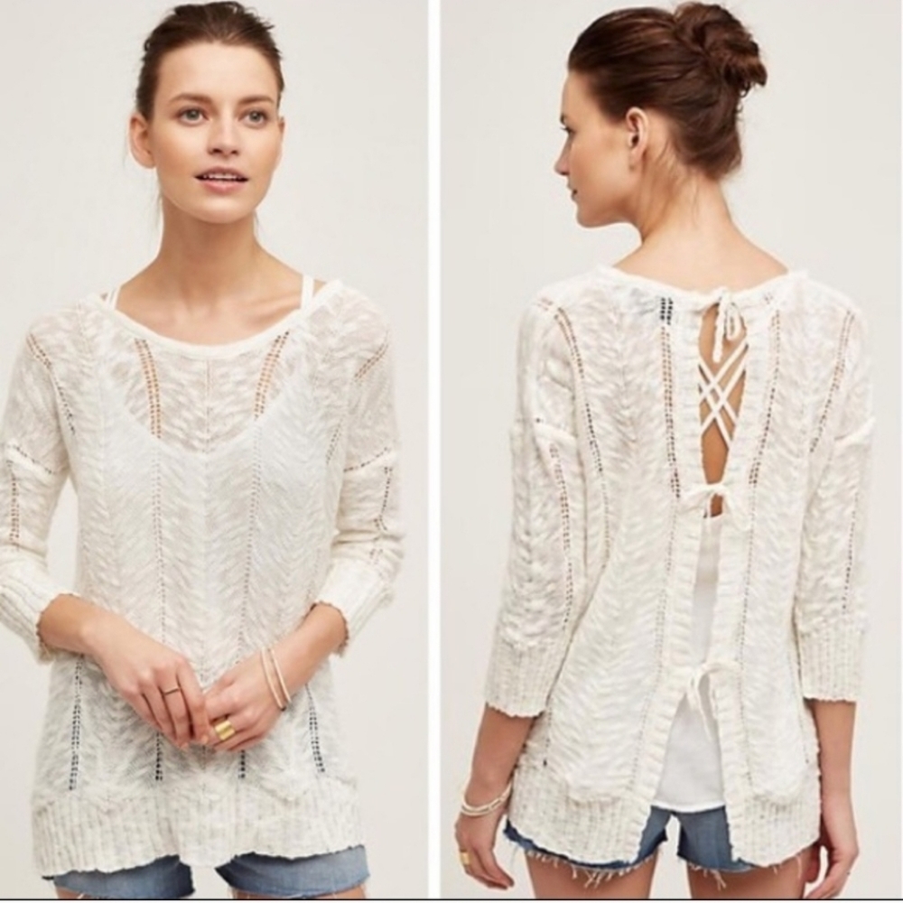 Anthro Knitted & Knotted Adelina Swea